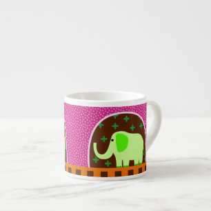 Green Elephant Espresso Cup