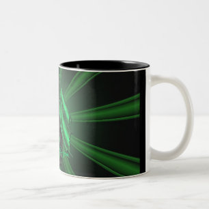 Green Emerald Dragon Pattern Mug
