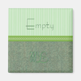 Green Empty Fill Dishwasher Magnet