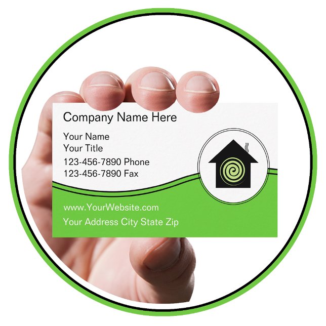 Green Energy Business Cards (Creator Uploaded)