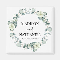 Green Eucalyptus Leaves Greenery Botanical Wedding