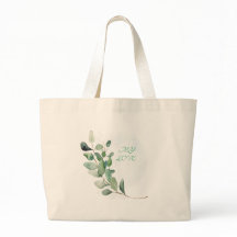 Green Eucalyptus Leaves