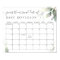 Green Eucalyptus Shower Guess Due Date Calendar