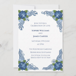 Green Eucalyptus Wedding Invitation