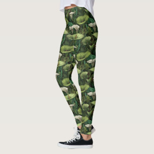Green Exercise Calla lilies Flower Mother's Day  Leggings