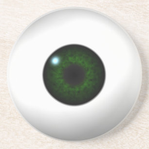 green eye coaster