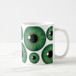 Green Eye Iris Cool Custom Mug