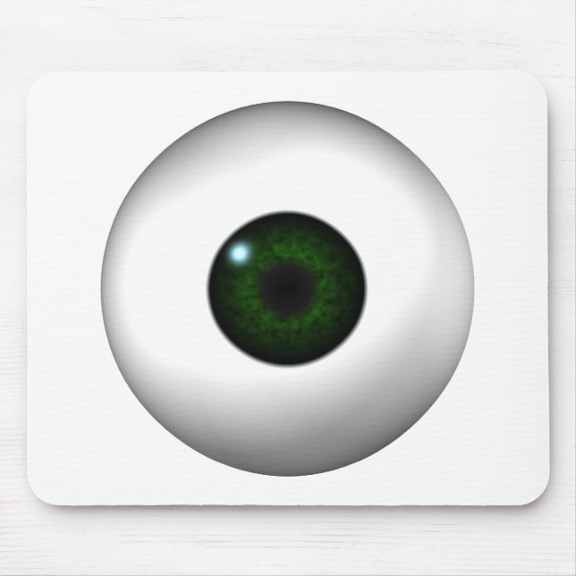 green eye mouse mat (Front)