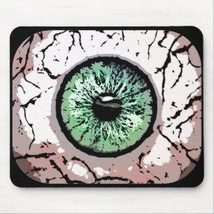 Green Eye mousepad