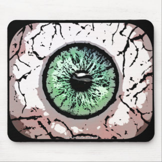 Green Eye mousepad