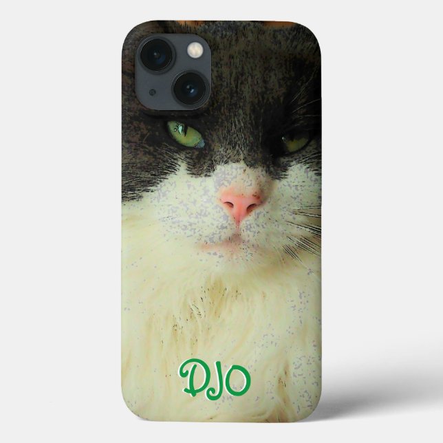 Green Eyed Cat Case-Mate iPhone Case (Back)