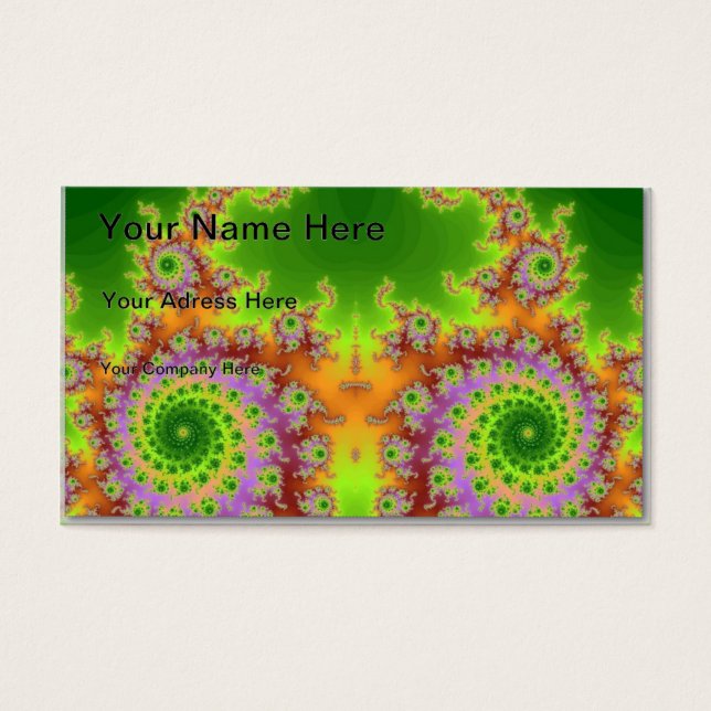 Green Eyed Fractal (Front)