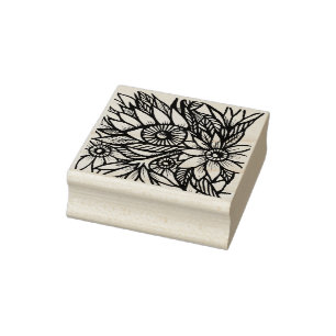Green Eyed Nature                                  Rubber Stamp