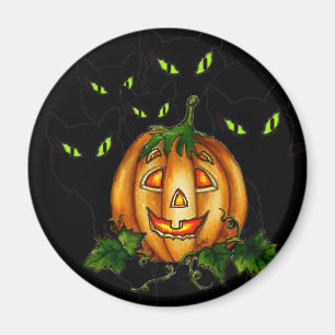 GREEN EYES by SHARON SHARPE Magnet