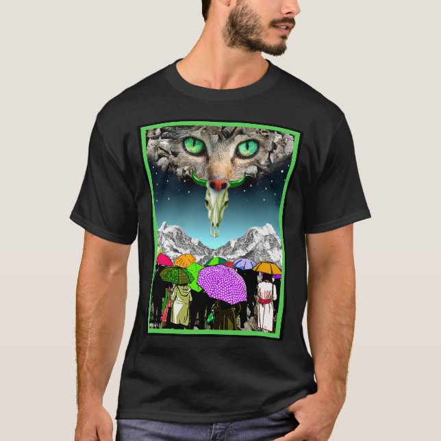 Green Eyes of the Sky T-Shirt (Front)