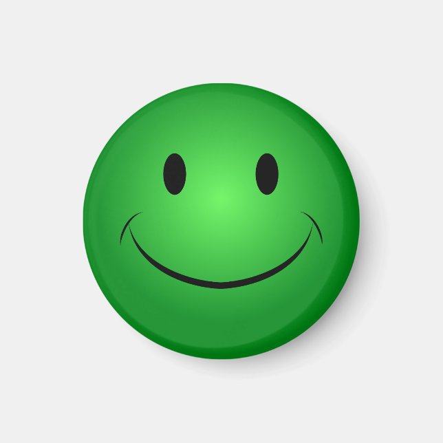 Green Face Magnet (Front)