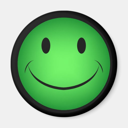 Image of Green Face Magnet