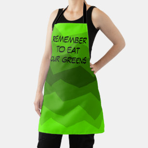 Green Fade Apron