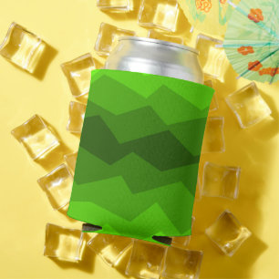 Green Fade  Can Cooler