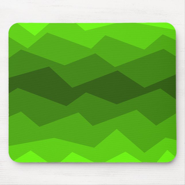 Green Fade  Mouse Mat (Front)