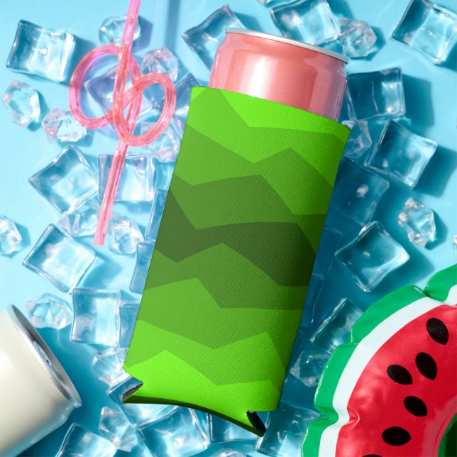 Green Fade  Seltzer Can Cooler (In Situ Summer)