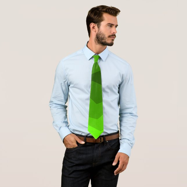 Green Fade  Tie (In Situ)