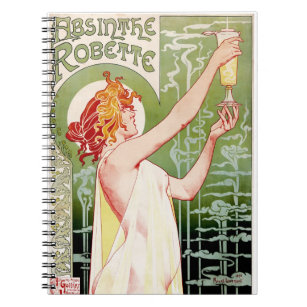 Green Fairy Absinthe Notebook