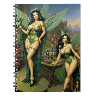 Green Fairy: Absinthe Notebook