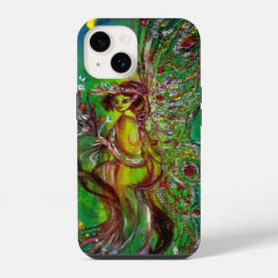 GREEN FAIRY IN THE MOONLIGHT Fantasy iPhone 14 Case