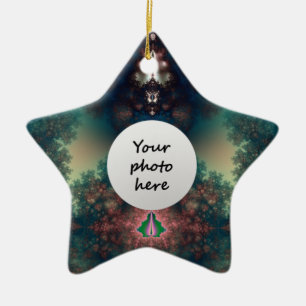 Green Fairy Tale Ceramic Tree Decoration