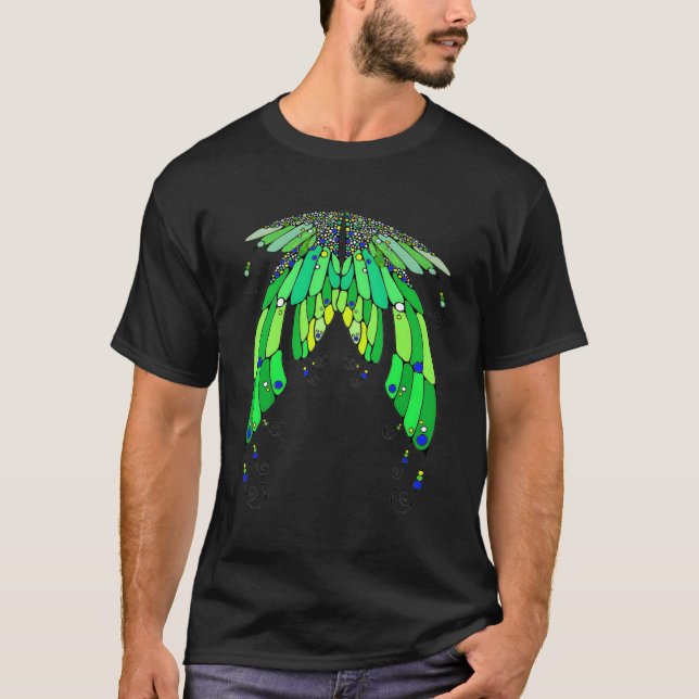 Green Fairy Wings T-Shirt (Front)
