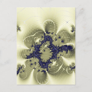 Green Fantasy Postcard