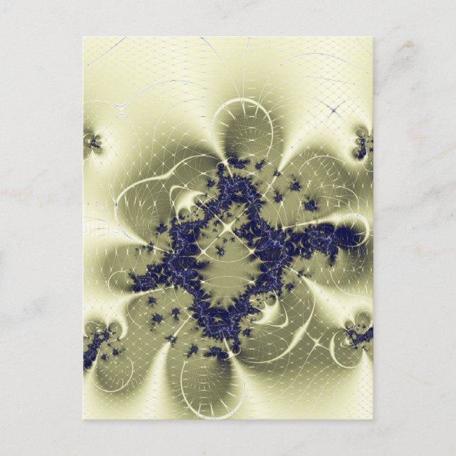 Green Fantasy Postcard (Front)