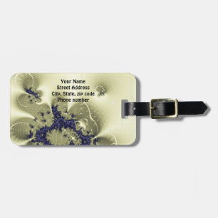 Green Fantasy Travel Bag Tags - Customised