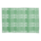 Green Farm House Plaid Standard Pillow Case