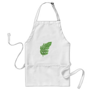 Green Fern Standard Apron