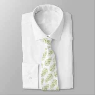 Green Fern Tie