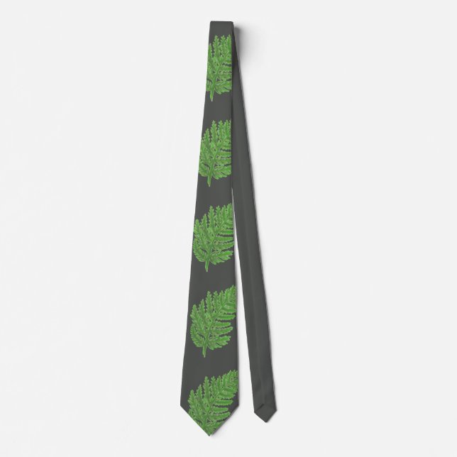 Green Fern Tie (Front)