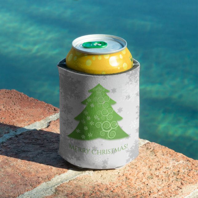 Green Festive Christmas Tree Cooler (In Situ Pool)