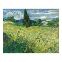 Green Field Vincent van Gogh