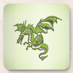 Green Fighting Dragon Coaster