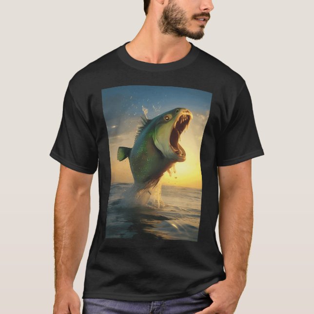 Green fish T-Shirt (Front)