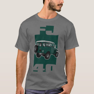 Green FJ40 Landcruiser  T-Shirt