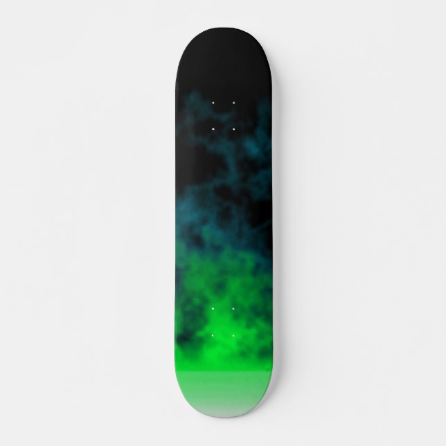 Green Flame Skateboard (Front)