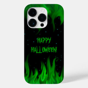 Green Flames in the Starlight Sky Case-Mate iPhone 14 Pro Case