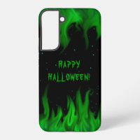 Green Flames in the Starlight Sky