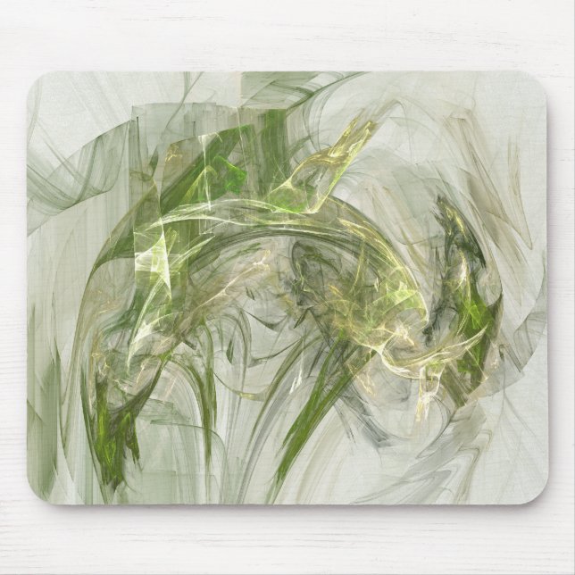 Green flare mouse mat (Front)