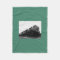 Green Fleece Blanket Steam Engine