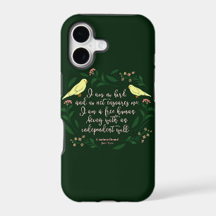 Green Floral Bird Jane Eyre Charlotte Bronte