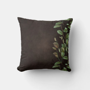 Green Floral Cushion